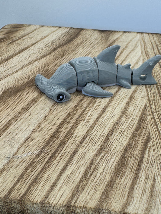 Hammerhead Shark Keychain size - MattMireMakes