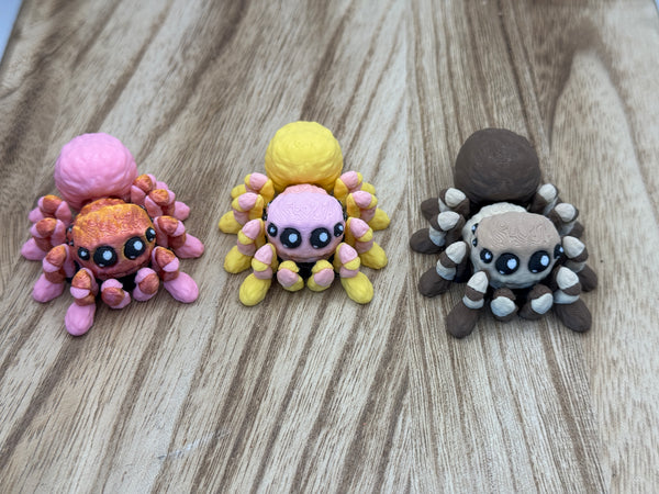 Alternate view of the 3D printed Spider