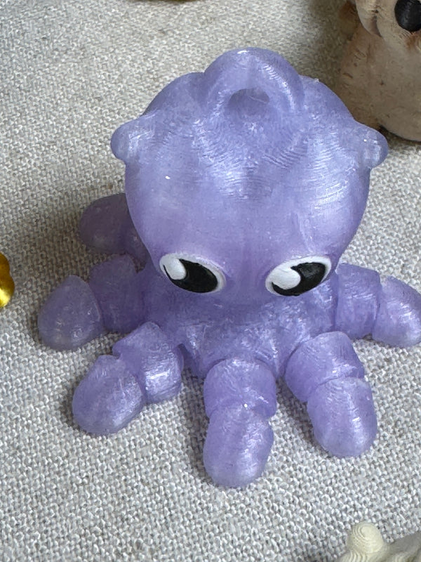 Mini Flexi Amethyst Squid