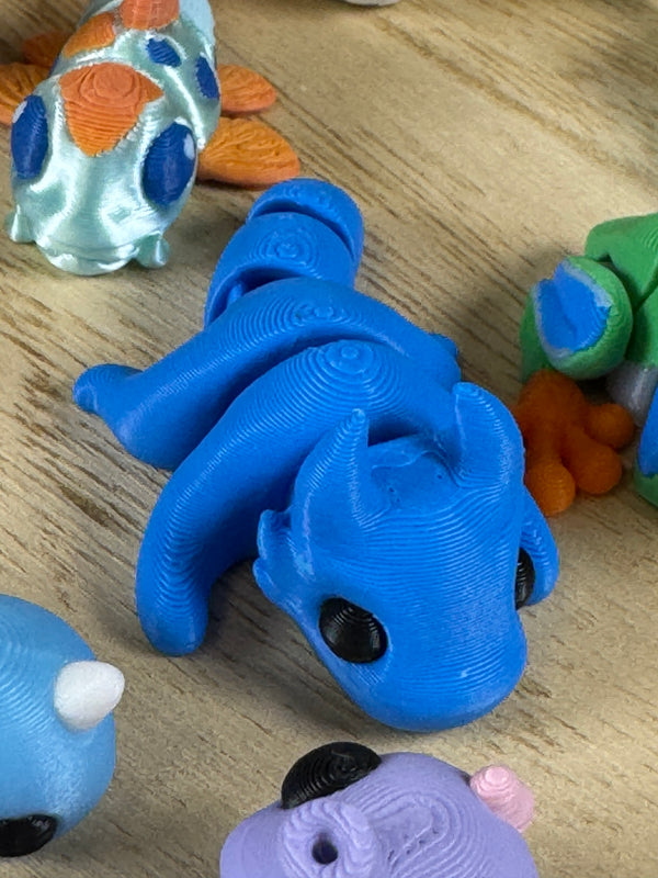 Mini Flexi Blue Axolotl