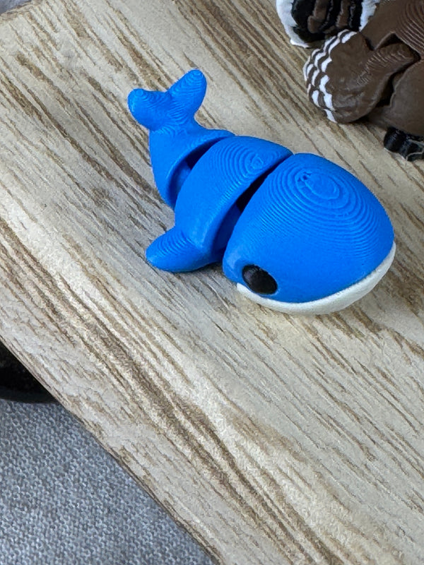 Mini Flexi Blue Whale