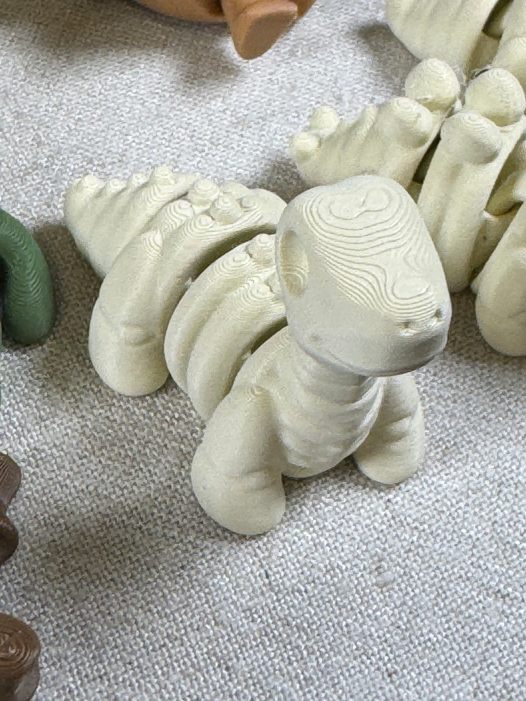 Mini Flexi Brontosaurus Skeleton