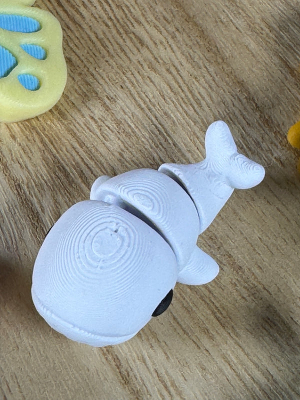Mini Flexi White Whale